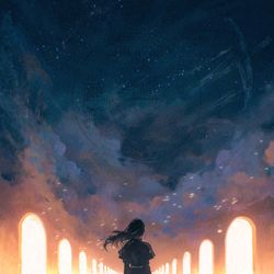 This is a pixiv picture whose title is 思い出.