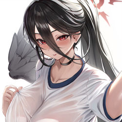 This is a pixiv picture whose title is ハスミ.