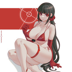 This is a pixiv picture whose title is Maki Harukawa.