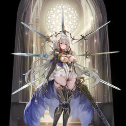 This is a pixiv picture whose title is エクスカリバー.