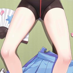 This is a pixiv picture whose title is 雪風.