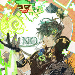 This is a pixiv picture whose title is KINICH.