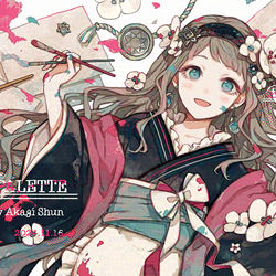 This is a pixiv picture whose title is 色庭パレット.