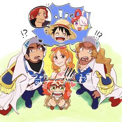 This is a pixiv picture whose title is ワンピ ファンレターlog2.