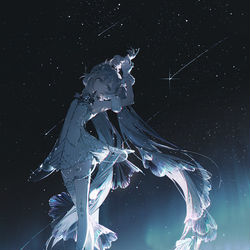 This is a pixiv picture whose title is Frostflower.