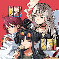 This is a pixiv picture whose title is 新神室町.