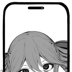 This is a pixiv picture whose title is 人マニア.