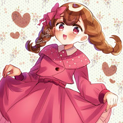This is a pixiv picture whose title is レトロなこむぎ.
