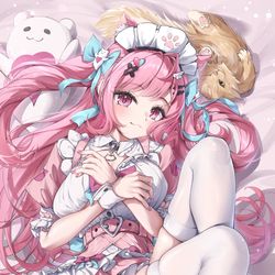 This is a pixiv picture whose title is 結城さくな🎀🐾.