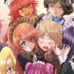 This is a pixiv picture whose title is 顔無しナザリック訪問.