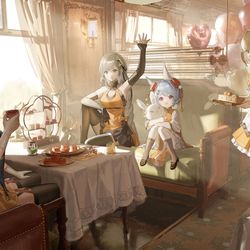 This is a pixiv picture whose title is Mid-Autumn Festival Train.