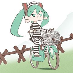 This is a pixiv picture whose title is 大脱走.