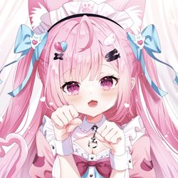 This is a pixiv picture whose title is さくにゃん🐾.