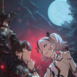 This is a pixiv picture whose title is ツバキ.