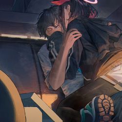 This is a pixiv picture whose title is Kazusa.