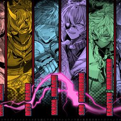 This is a pixiv picture whose title is 戦うMECHATU-A.