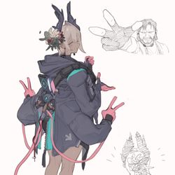 This is a pixiv picture whose title is no title.