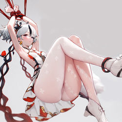 This is a pixiv picture whose title is 椿.