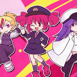 This is a pixiv picture whose title is MuseDash東方コラボ第4弾！.