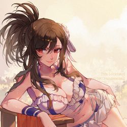 This is a pixiv picture whose title is ティファ.
