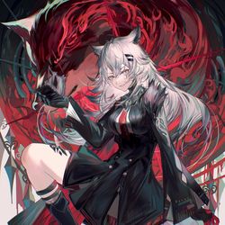 This is a pixiv picture whose title is 狼王 拉普兰德.