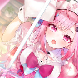 This is a pixiv picture whose title is 『 おはよっ☀ 』 fanart：結城さくな.