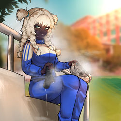 This is a pixiv picture whose title is 味大，无需多盐.