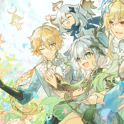 This is a pixiv picture whose title is 花神誕祭.