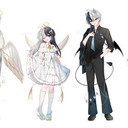 This is a pixiv picture whose title is Kamito × GiGO.