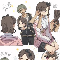 This is a pixiv picture whose title is ルパとも.