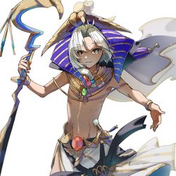 This is a pixiv picture whose title is 【FGO】ツタンカーメン.