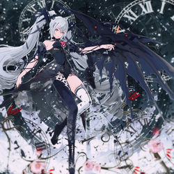This is a pixiv picture whose title is 【パニグレMMD】ルナさん その２.