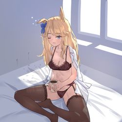 This is a pixiv picture whose title is 朝チュンシチー.