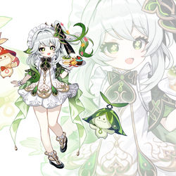 This is a pixiv picture whose title is メイドナヒーダ🌿.