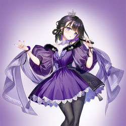 This is a pixiv picture whose title is ウタヒメドリーム　HiREN.