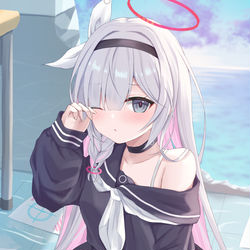This is a pixiv picture whose title is 寝起きプラナちゃん.