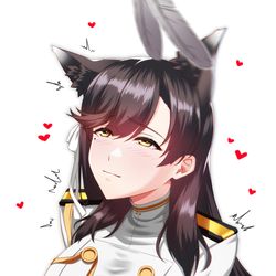 This is a pixiv picture whose title is アズールレーン　愛宕.