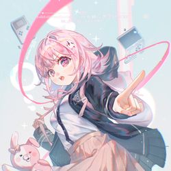 This is a pixiv picture whose title is ピンクのタコに論破されました.