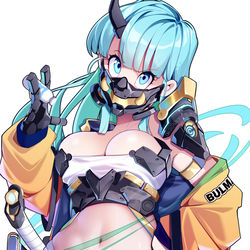 This is a pixiv picture whose title is Cyber Oni Bulma.