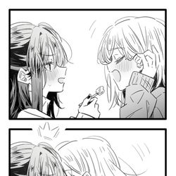 This is a pixiv picture whose title is ささやくように恋を唄う.