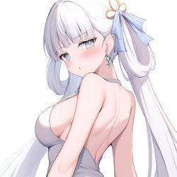 This is a pixiv picture whose title is 今汐.