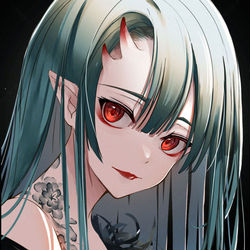 This is a pixiv picture whose title is 緑釉壺付喪神.