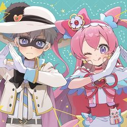 This is a pixiv picture whose title is キュアプレシャス&ブラックペッパー.