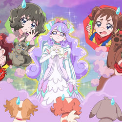 This is a pixiv picture whose title is 🐶４０「ニコ様大暴走🌈」.