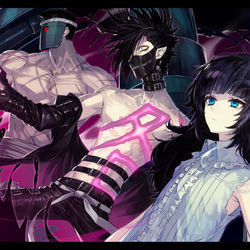 This is a pixiv picture whose title is 忍殺詰.