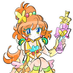 This is a pixiv picture whose title is キュアパパイア生誕祭24.