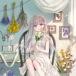 This is a pixiv picture whose title is Lingering.