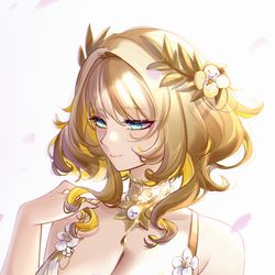 This is a pixiv picture whose title is Aglaea.