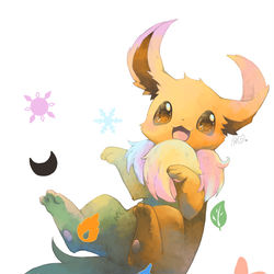 This is a pixiv picture whose title is 進化色.