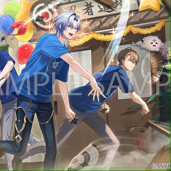 This is a pixiv picture whose title is にじさんじフェス2025 『アブない!?忍者体験』.